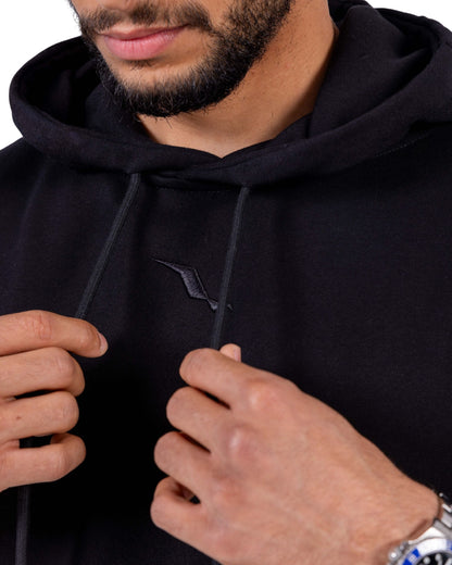 Oversized Hoodie - Slate Black