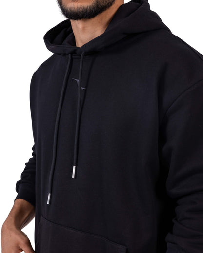 Oversized Hoodie - Slate Black