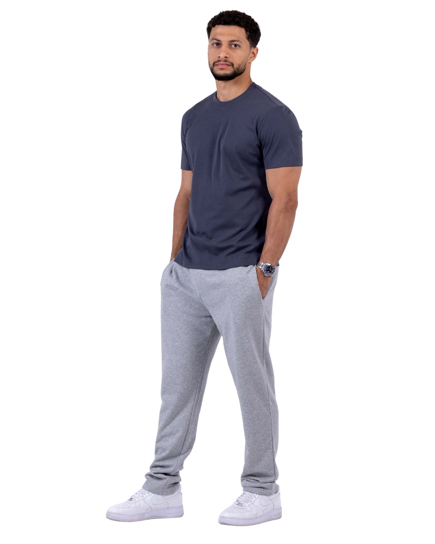 REGULAR-FIT JOGGERS - CLOUD GREY