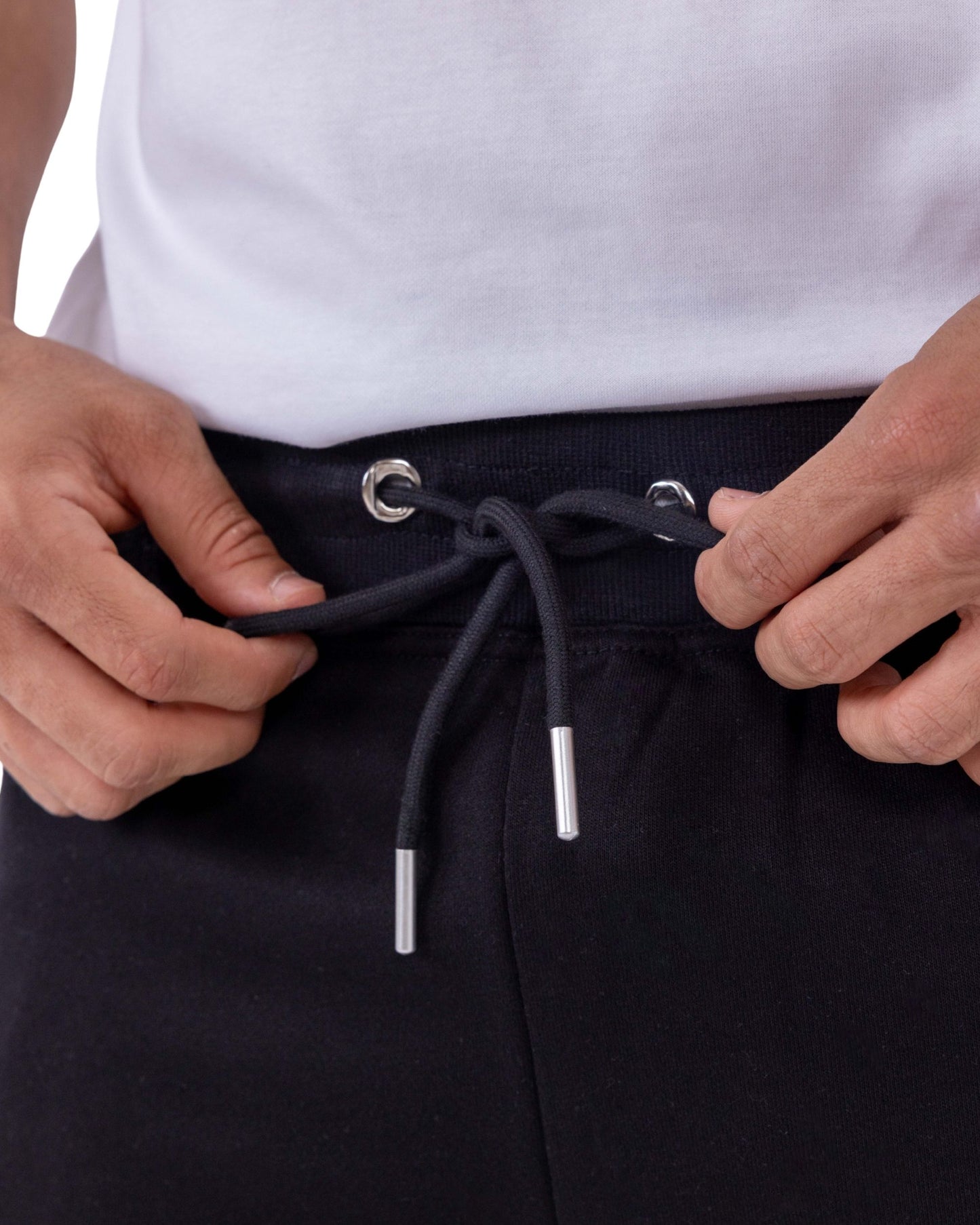 REGULAR-FIT JOGGERS - SLATE BLACK