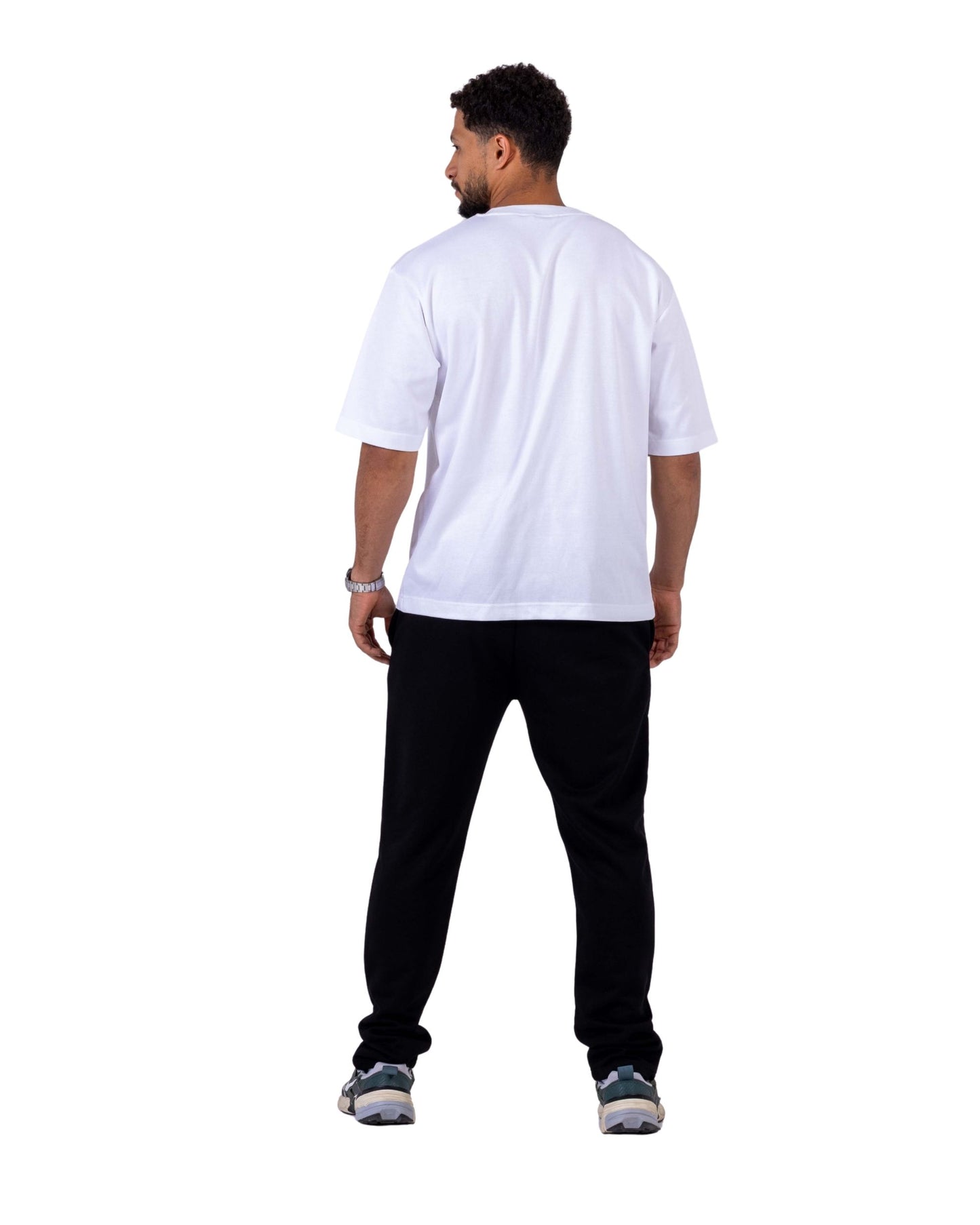 REGULAR-FIT JOGGERS - SLATE BLACK