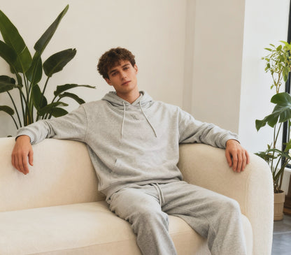 Nordune Oversized Ash Grey Hoodie