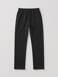 Regular-Fit Black Joggers
