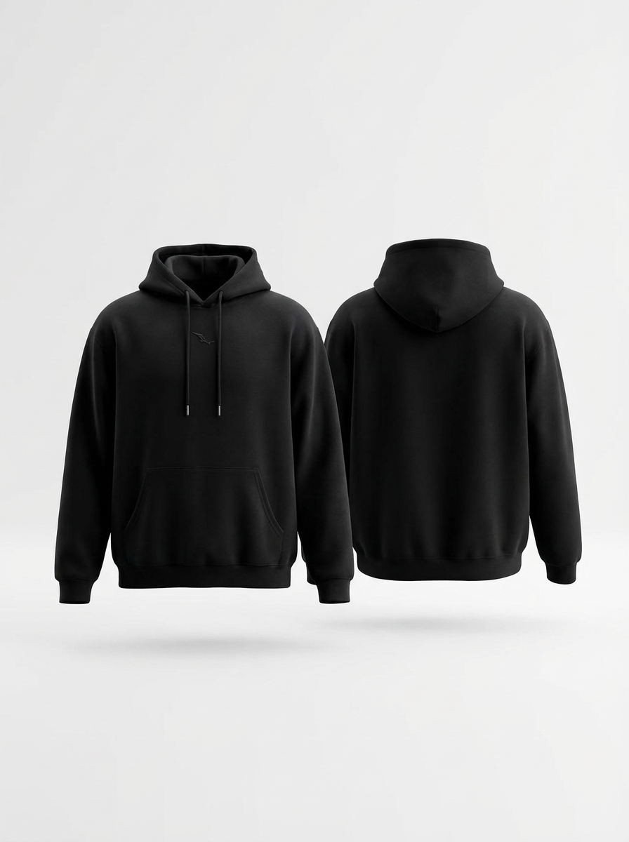 Oversized Hoodie Black