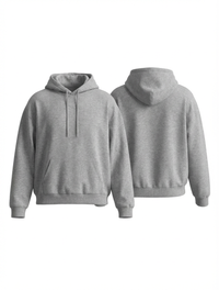 Nordune Oversized Ash Grey Hoodie